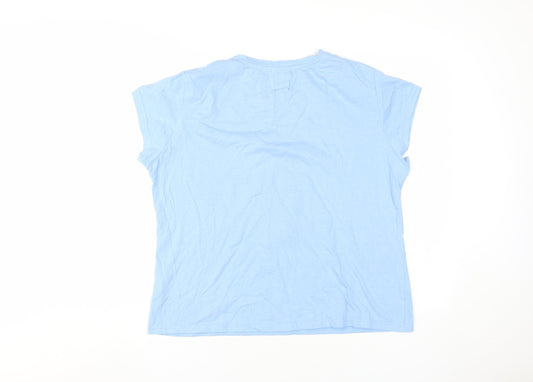 Disney Women's Blue Marie Pyjama Top - Size 18-20