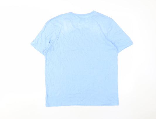 Hugo Boss Men’s Blue Crew Neck T-Shirt L