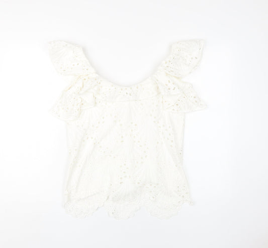 Mint Velvet Women's White Camisole Blouse - Size S