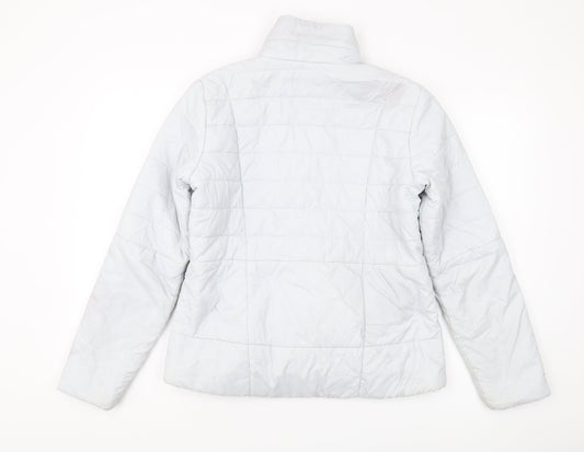 Under Armour Women's White Puffer Jacket M Casual