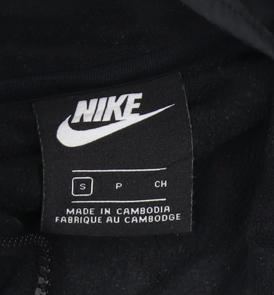 Nike Men's Black 1/2 Zip Sweatshirt - Size S