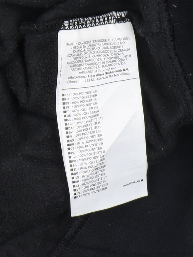 Nike Men's Black 1/2 Zip Sweatshirt - Size S