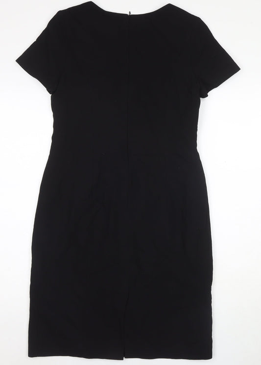 Paul Costelloe Women's Black Sheath Dress Size 12
