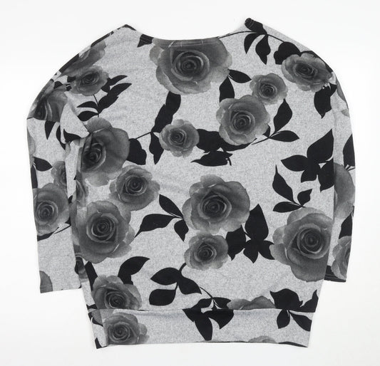 Apricot Women's Multicoloured Floral Jersey Top