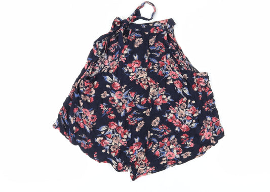 Hollister Women's XS Floral Halter Camisole Tank Top