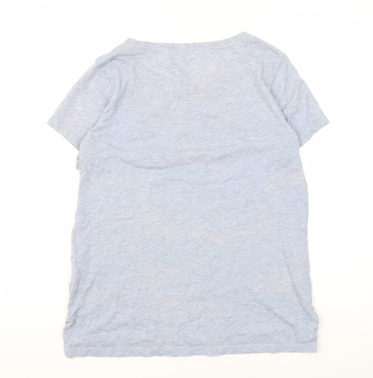 GAP Women's Grey Crew Neck T-Shirt Medium