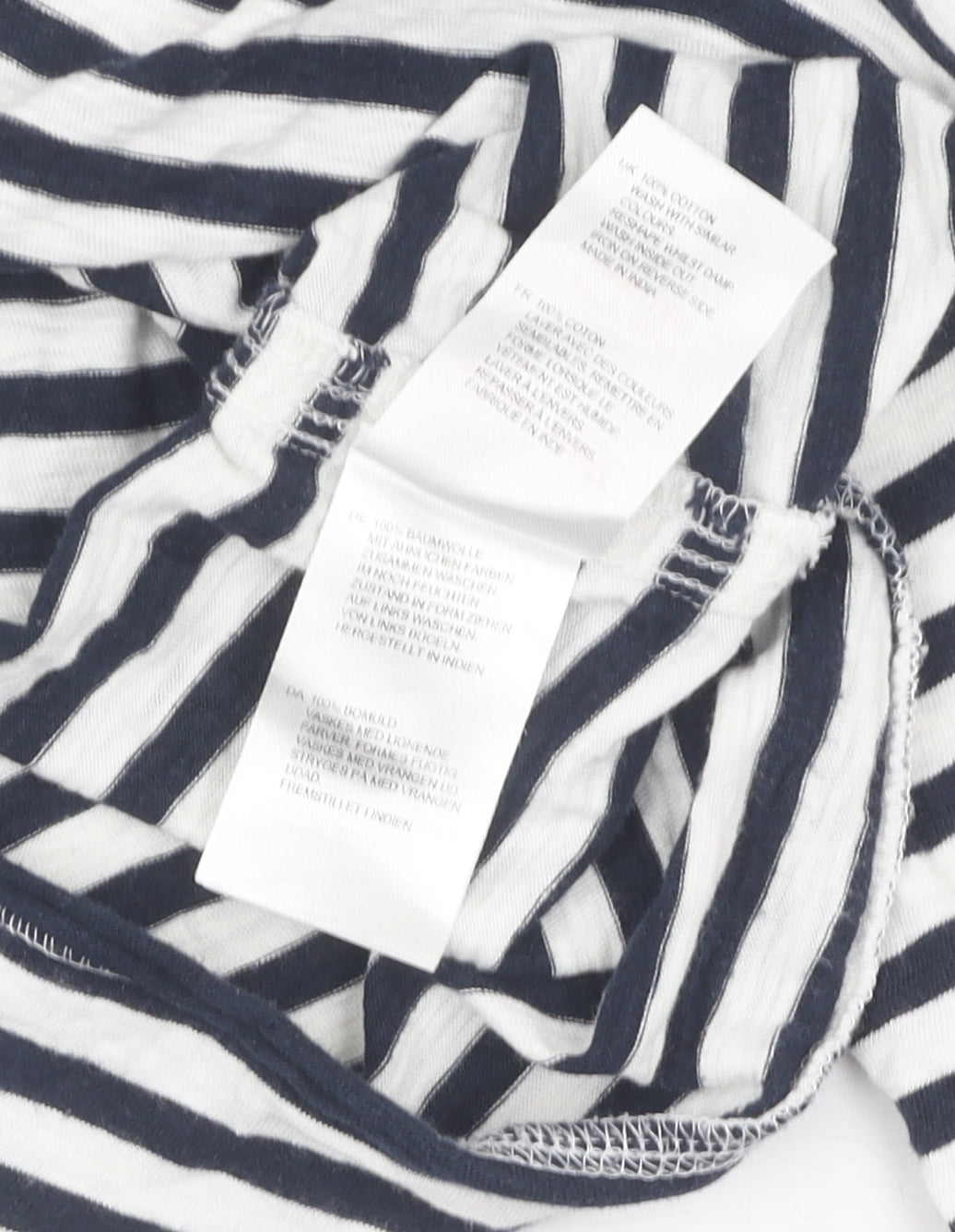 White Stuff Women's Striped T-Shirt Size 6