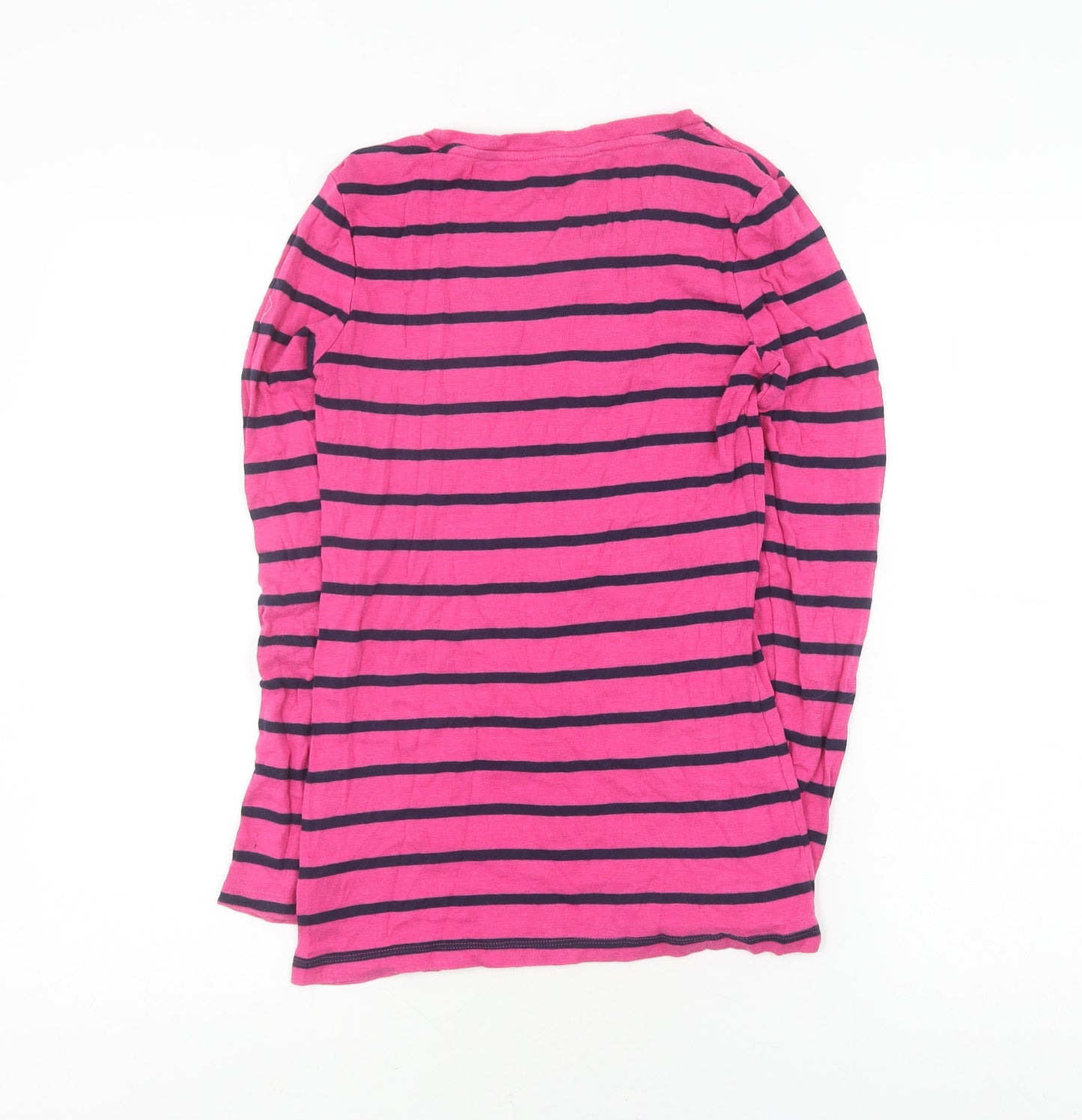Gap Pink Striped Women's XS Long Sleeve T-Shirt