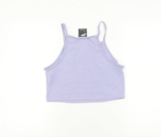 Nike Women's Purple Halter Camisole Tank Top M