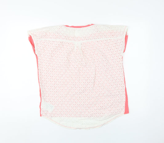 Gap Women's Pink Lace Blouse, Size M, Casual Wear