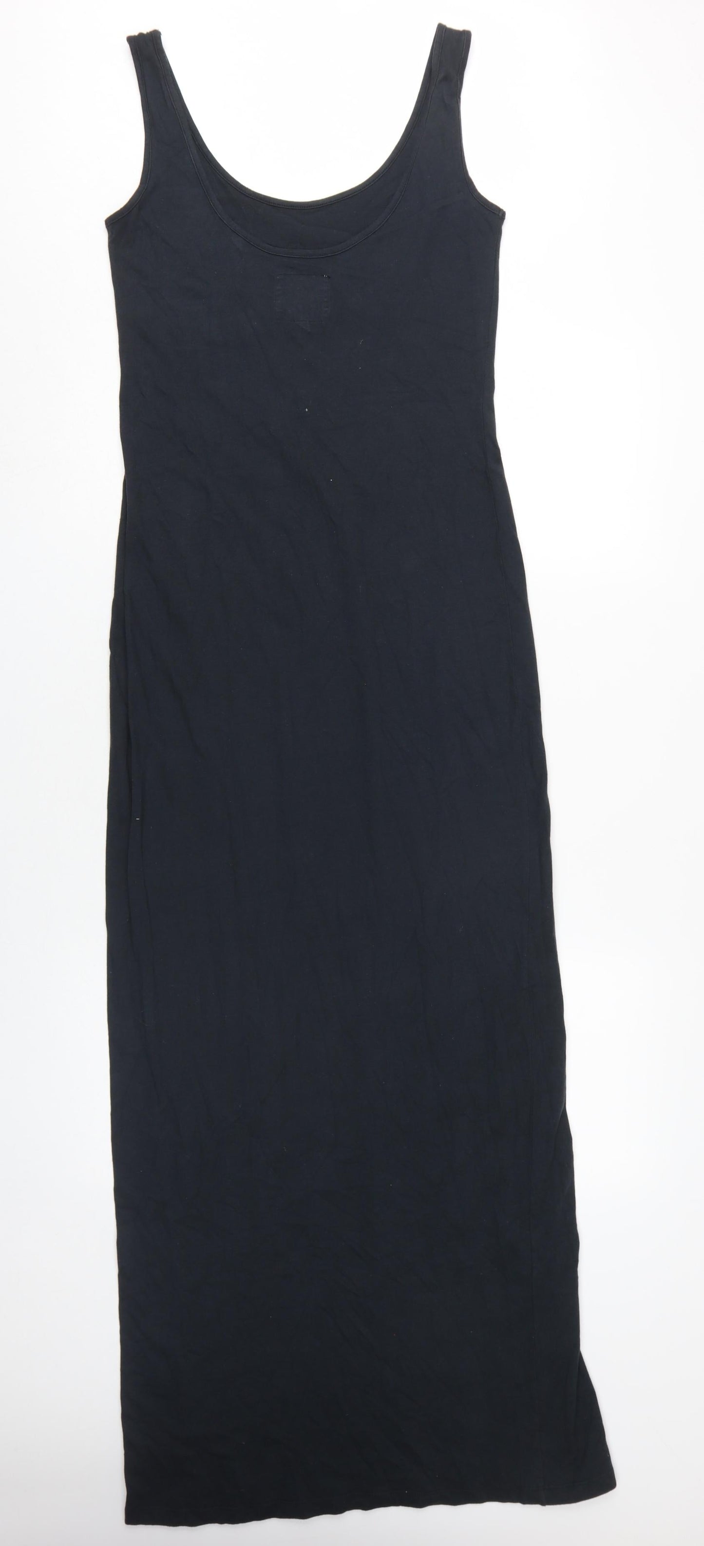 Jack Wills Women’s Black Long Tank Dress Size 8