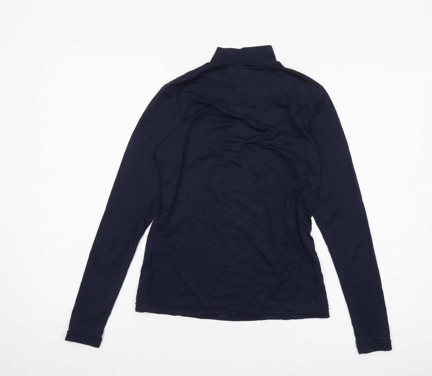 Mountain Warehouse Women's Black Mock Neck Top Size 10