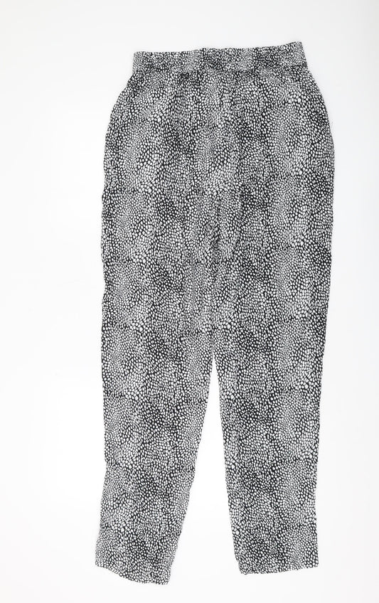 Marks and Spencer Women's Black Cropped Trousers