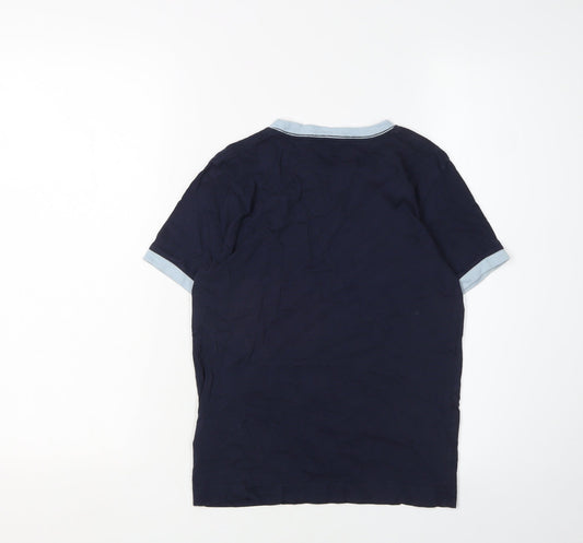 Converse Boys Blue Logo T-Shirt 8-10 Years Casual Basic