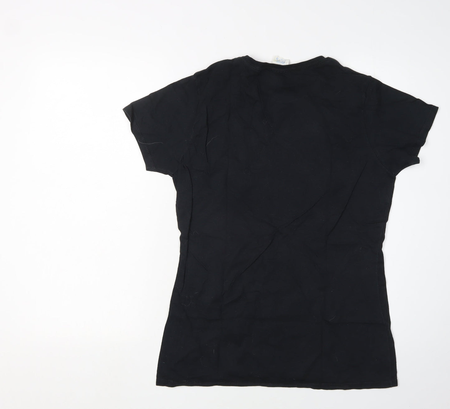 Netflix Black Women's S T-Shirt, Casual Crew Neck
