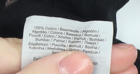 Jack & Jones Men's XS Black Graphic Print T-Shirt