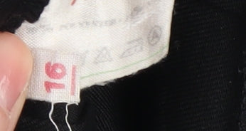 Riapele Women’s Pleated Midi Skirt, Black, Size 16