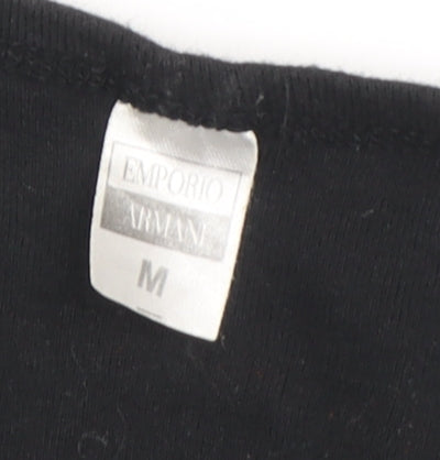 Emporio Armani Women's Black Tank Top Size M
