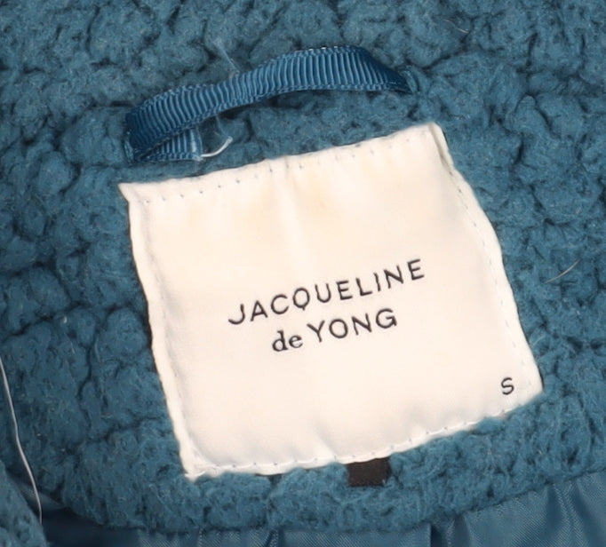 Additional view of Jacqueline de Yong Women's Blue Fleece Jacket, size S