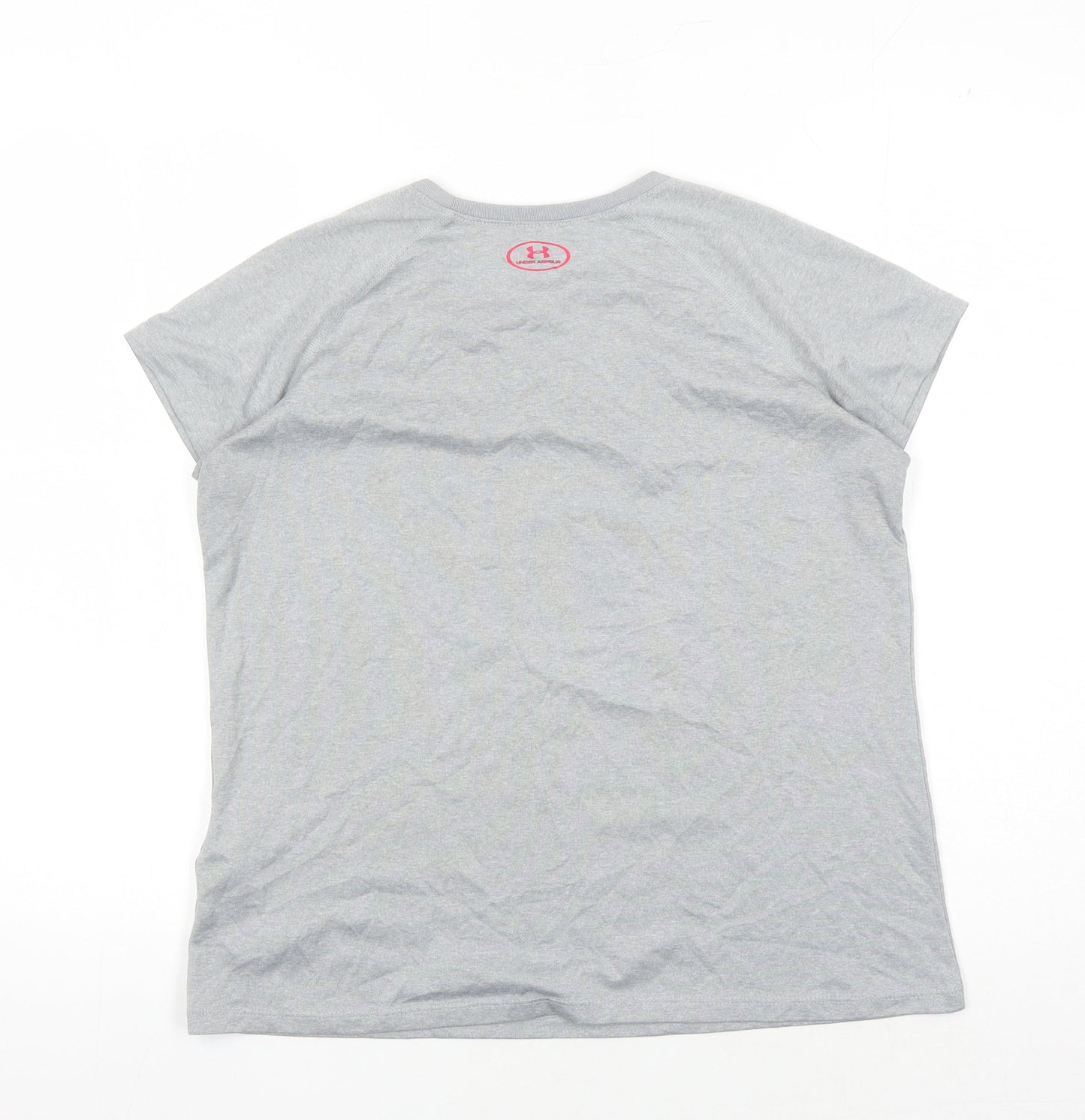 Under Armour Grey Sports T-Shirt XL Unisex Lightweight