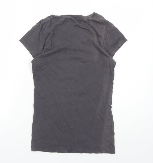 Disney Women's Black Minnie Mouse T-Shirt, Size S