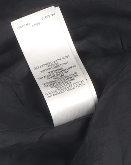 Brand and care label for French Connection Women's Black Suit Jacket, size 16, Classic