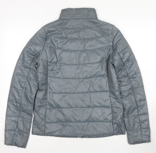 Calvin Klein Jeans Women's Grey Puffer Jacket S