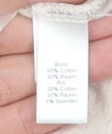 DKNY Women's Beige Long Sleeve T-Shirt Size M