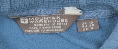 Mountain Warehouse Blue Women's Pullover Hoodie - Size 10