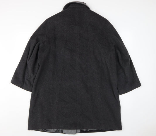 Eastex Women's Black Overcoat Size 12 Classic Style