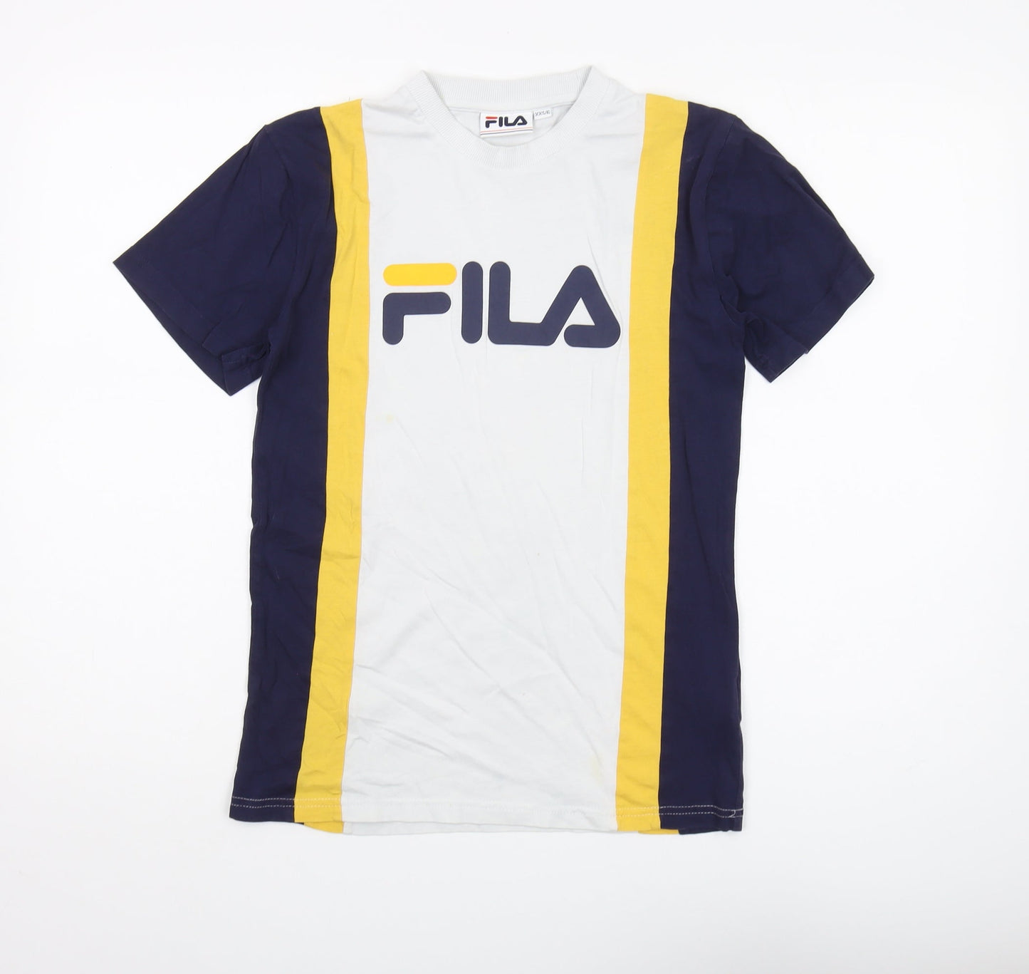 Fila Unisex Multicoloured 2XS T-Shirt, Casual Style