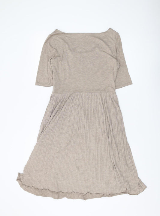 Banana Republic Women's Beige A-Line Dress, Size 6