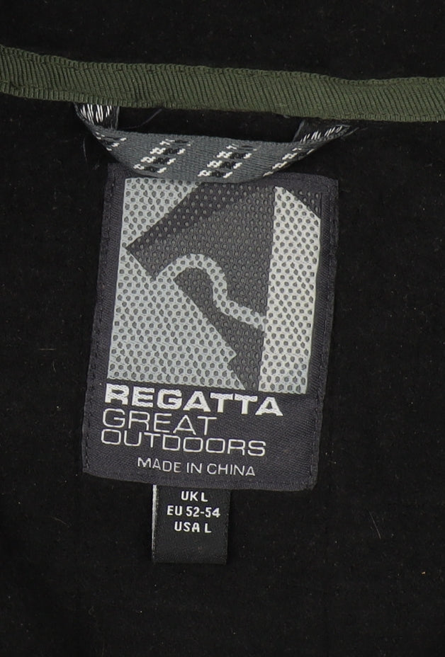 Regatta Men's Black Full Zip Hoodie L - Outdoor Hiking