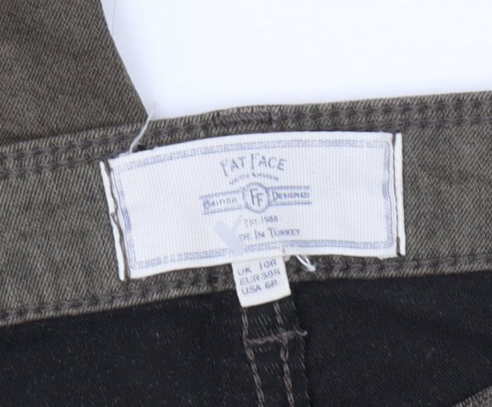 Fat Face Women's Green Skinny Jeans Size 10