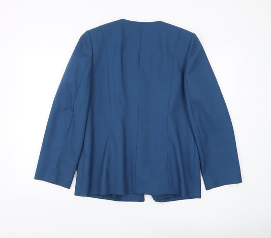 Eastex Women's Blue Suit Jacket Size 10, Regular Fit