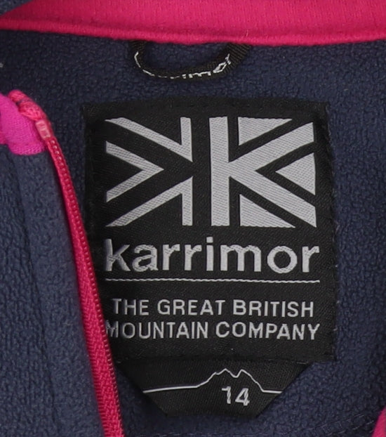 Karrimor Women's Blue Polyester 14 Pullover Sweatshirt