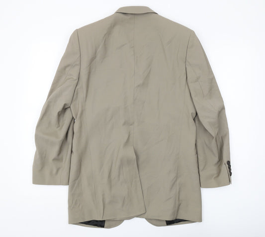 Ted Baker Men's Beige Blazer 38S Single-Breasted