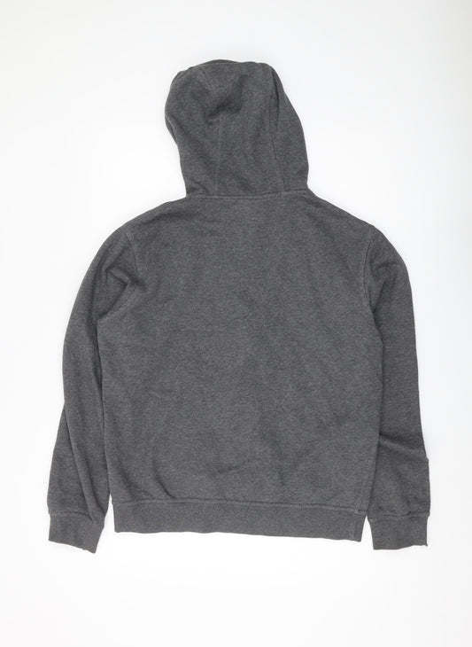 Nike Men's Grey Full Zip Hoodie M