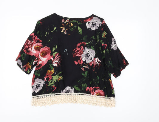 Abercrombie & Fitch Women's Multicoloured Floral Tunic L