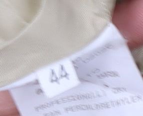 Emporio Armani Women's Beige Shift Dress Size 16