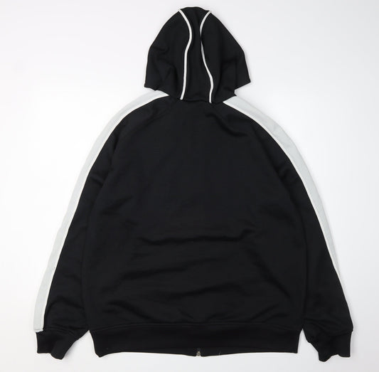Nike Men's Black Full Zip Hoodie - Size L