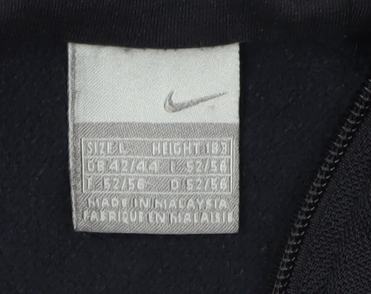 Nike Men's Black Full Zip Hoodie - Size L