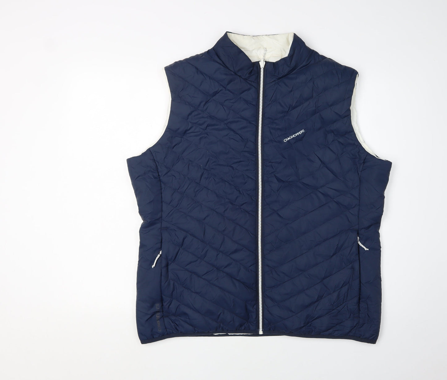 Craghoppers Women's Blue Quilted Waistcoat, Size 16