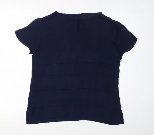 Lauren Ralph Lauren Women's Blue Blouse M
