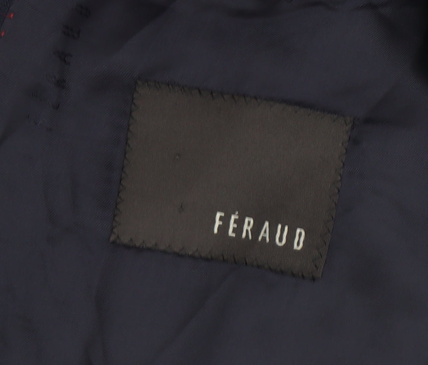 Féraud Men's Blue Blazer, Size 50, Regular Fit