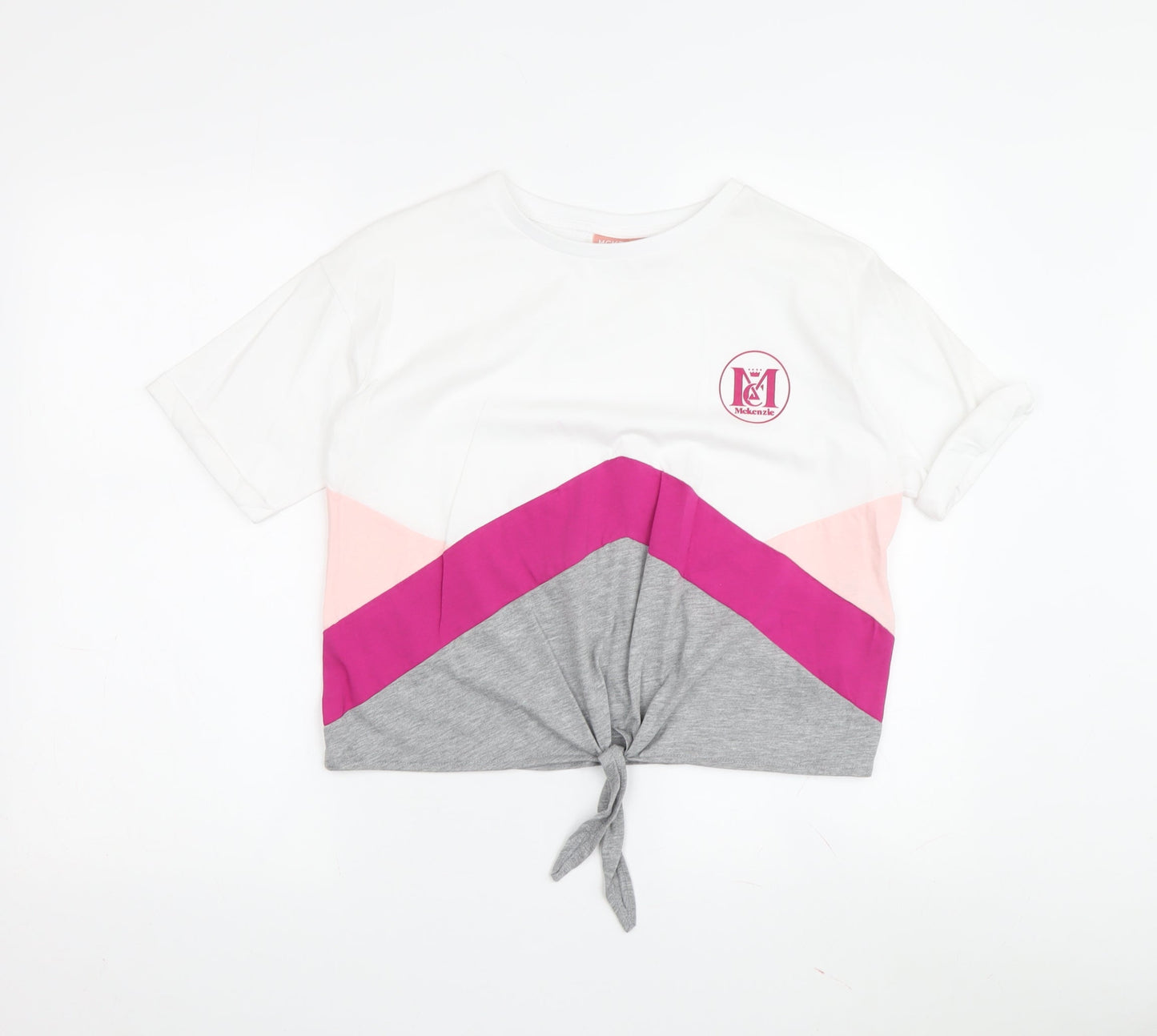 McKenzie Teens Multicolour Cropped T-Shirt L
