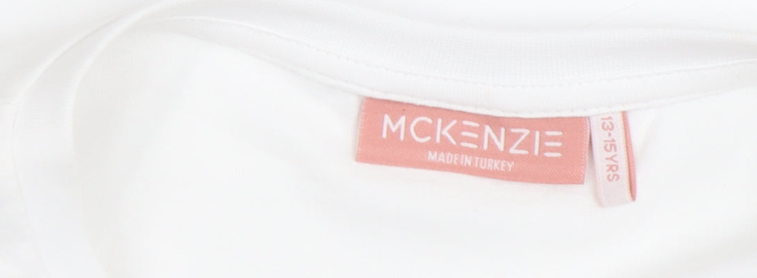 McKenzie Teens Multicolour Cropped T-Shirt L