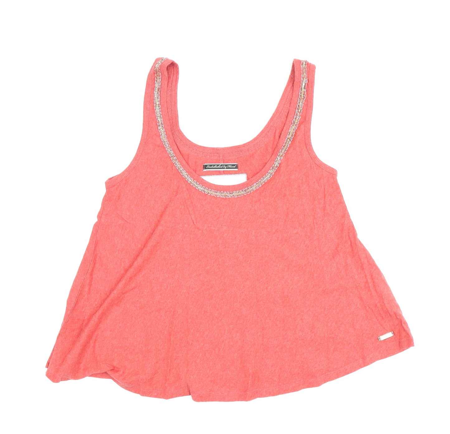 Superdry Women's Red Beaded Tank XS