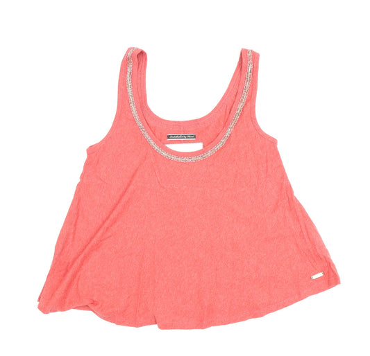 Superdry Women's Red Beaded Tank XS