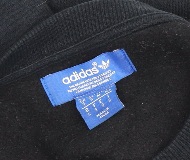 Adidas Men's Black Pullover Logo Sweatshirt M